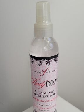 Slumber Parties Body Dew Pheromone After Bath Oil - Strawberry Champagne